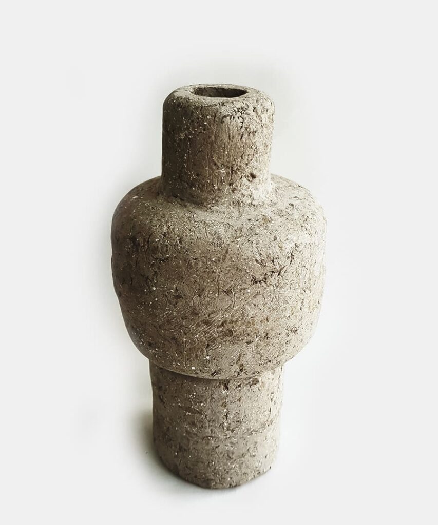 pieza biomateria kabuki gris